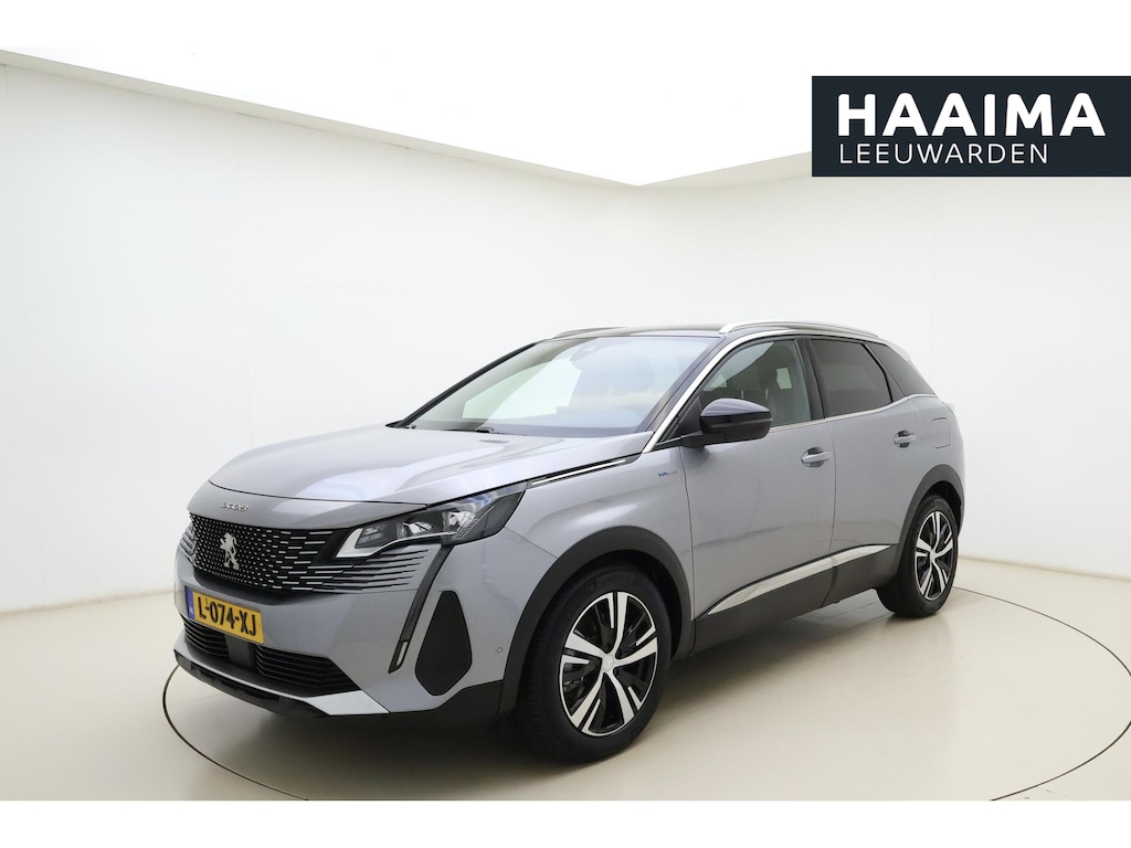 Peugeot 3008 1.6 HYbrid 225 GT | Voorstoel met massagefunctie | Elektrisch bedienbare achterklep met sensorsturing | Alcantara interieurdelen | Apple Carplay/Android Auto | Electronic climate controle | Cruise control adaptief met Stop&Go | Navigatiesysteem full map