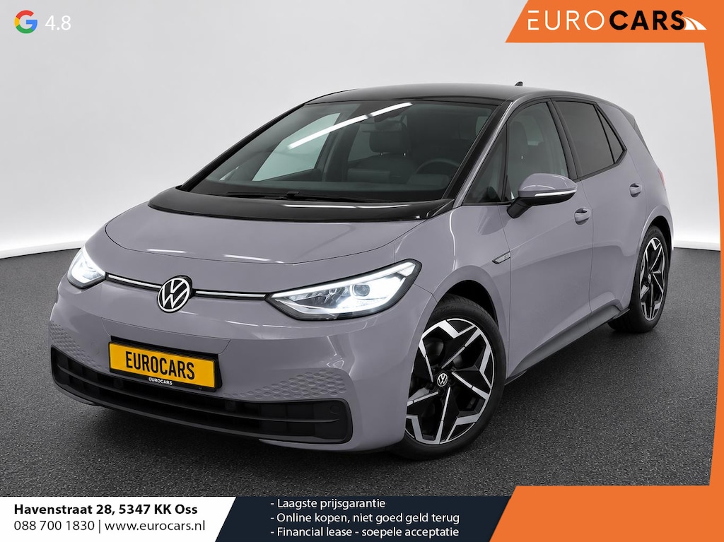 Volkswagen ID.3 Pro 58 kWh Navigatie Apple CarPlay Android Auto Parkeerhulp Adaptive Cruise Control Stoel- en stuurverwarming Full Led Climate Control Lichtmetalen velgen