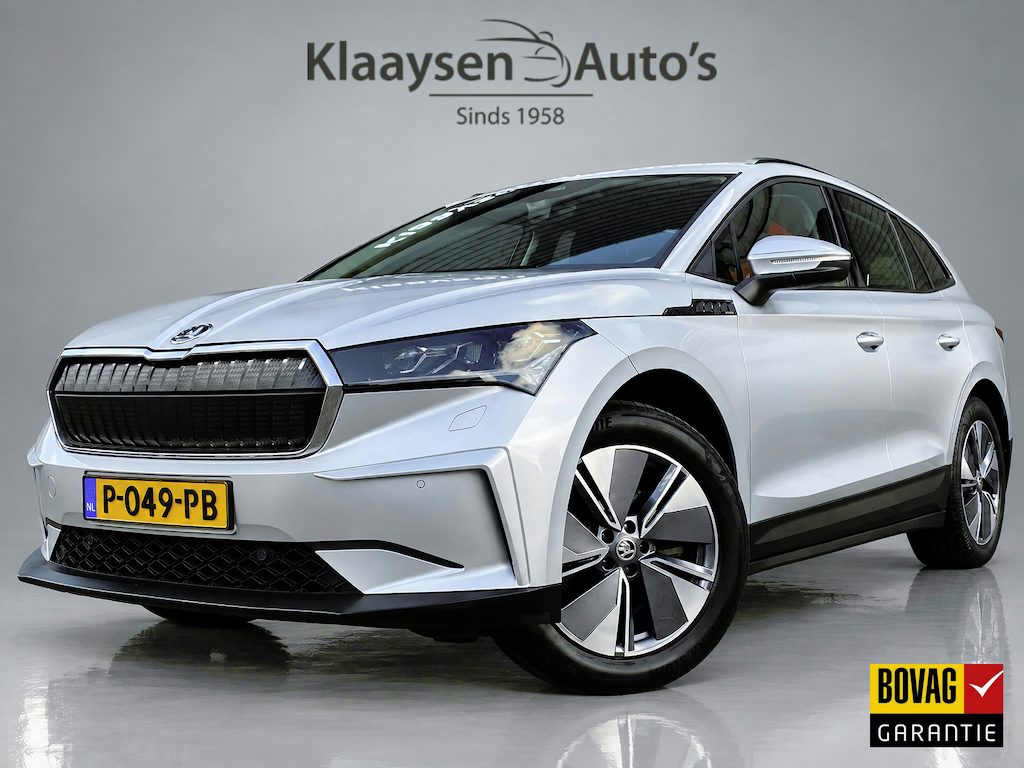 Skoda Enyaq iV 60 | 1e eigenaar | dealer onderhouden | navigatie | camera | sfeerverlichting | apple carplay | SOH 92%