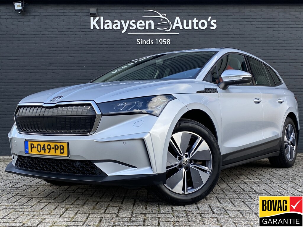 Skoda Enyaq iV 60 | 1e eigenaar | dealer onderhouden | navigatie | camera | sfeerverlichting | apple carplay | SOH 92%