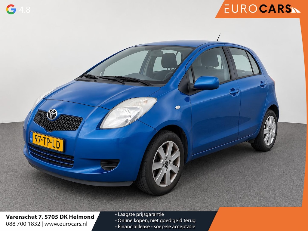Toyota Yaris 1.3 VVTi Sol Airco MF Stuurwiel Lichtmetalen Velgen 5-DRS Stuurbekrachtiging APK 02-2027 nette auto!