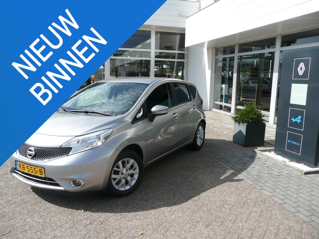 Nissan Note 1.2 Connect Edition NAVIGATIE/ CLIMATE CONTROLE/ TREKHAAK/ ETC.. 1e EIGENAAR, DEALER ONDERHOUDEN! RIJKLAAR!