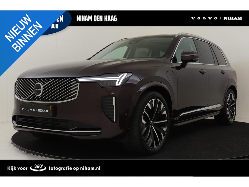 Volvo XC90 II T8 PLUG-IN HYBRID AWD PLUS BRIGHT *FULL OPTIONS!* -PANO.DAK|BOWERS&WILKINS|GEVENT.LEDER|LUCHTVERING|360°CAM|HEAD-UP DISP.|TREKHAAK|21"|SoH:99%