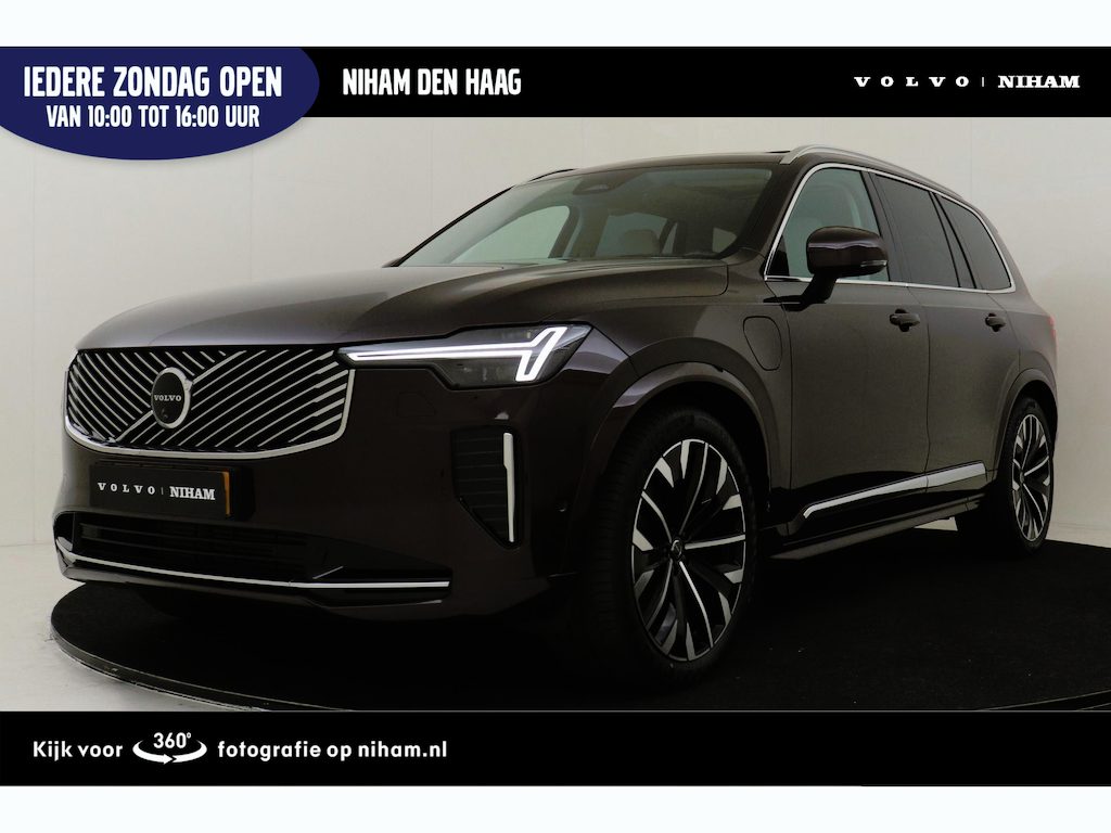 Volvo XC90 II T8 PLUG-IN HYBRID AWD PLUS BRIGHT *FULL OPTIONS!* -PANO.DAK|BOWERS&WILKINS|GEVENT.LEDER|LUCHTVERING|360°CAM|HEAD-UP DISP.|TREKHAAK|21"|SoH:99%