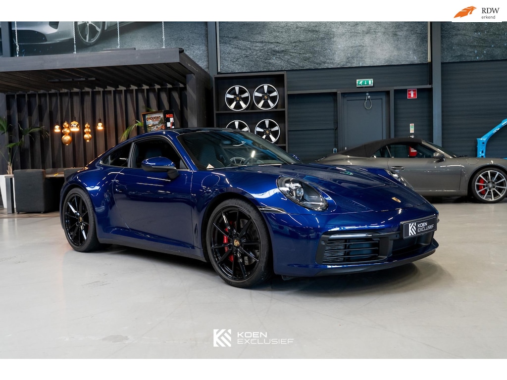 Porsche 992 911 3.0 Carrera 4S (2019, NL) 37.834km Sport Chrono, Sportuitlaat, Apple Carply, schuifdak
