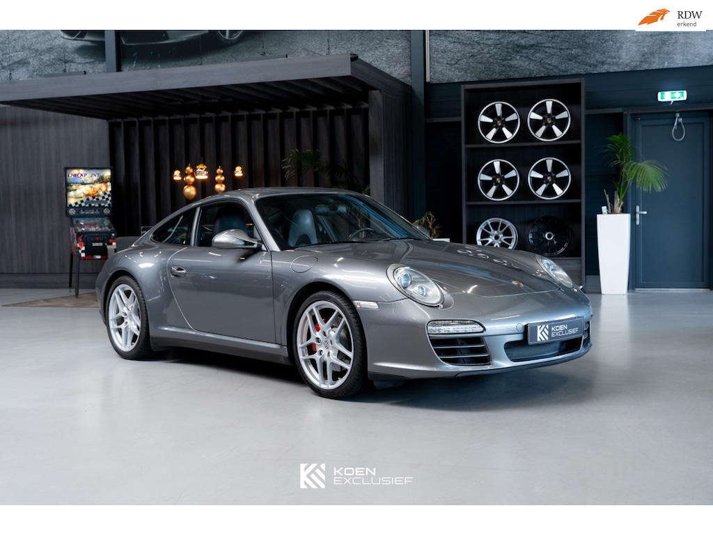 Porsche 911 997 3.8 Carrera 4S Coupé (2009) 1e lak, volledige oh-historie, Sport Chrono, spoorverbreders, schuifdak