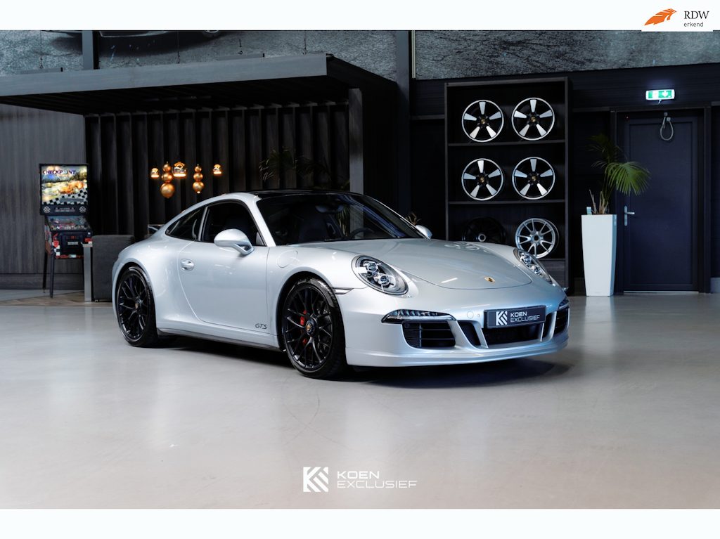 Porsche 911 991 3.8 Carrera GTS (2015, NL geleverd) Porsche -20mm sportonderstel, schuifdak, GTS interieur