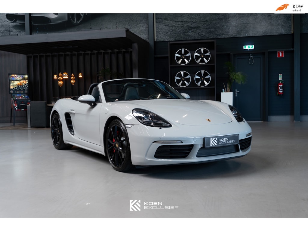 Porsche 718 Boxster S 2.5 (2018) PASM,Sport Chrono Pakket, Sportuitlaat.