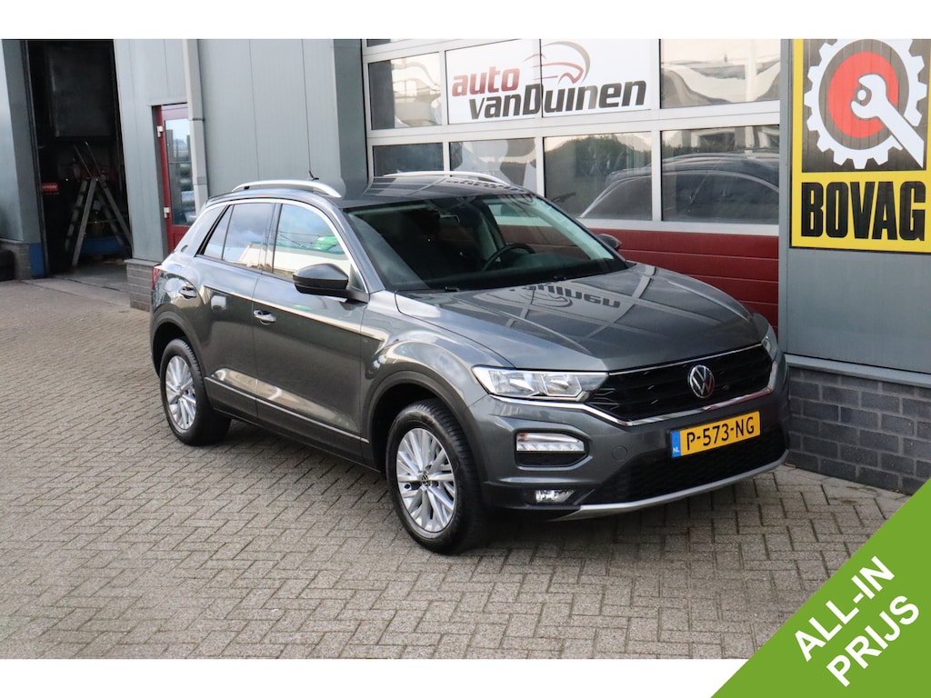Volkswagen T-Roc 1.0 TSI Style Business O.a: Trekhaak, PDC, ACC, Clima, Navi, Camera, Etc. All-in prijs!