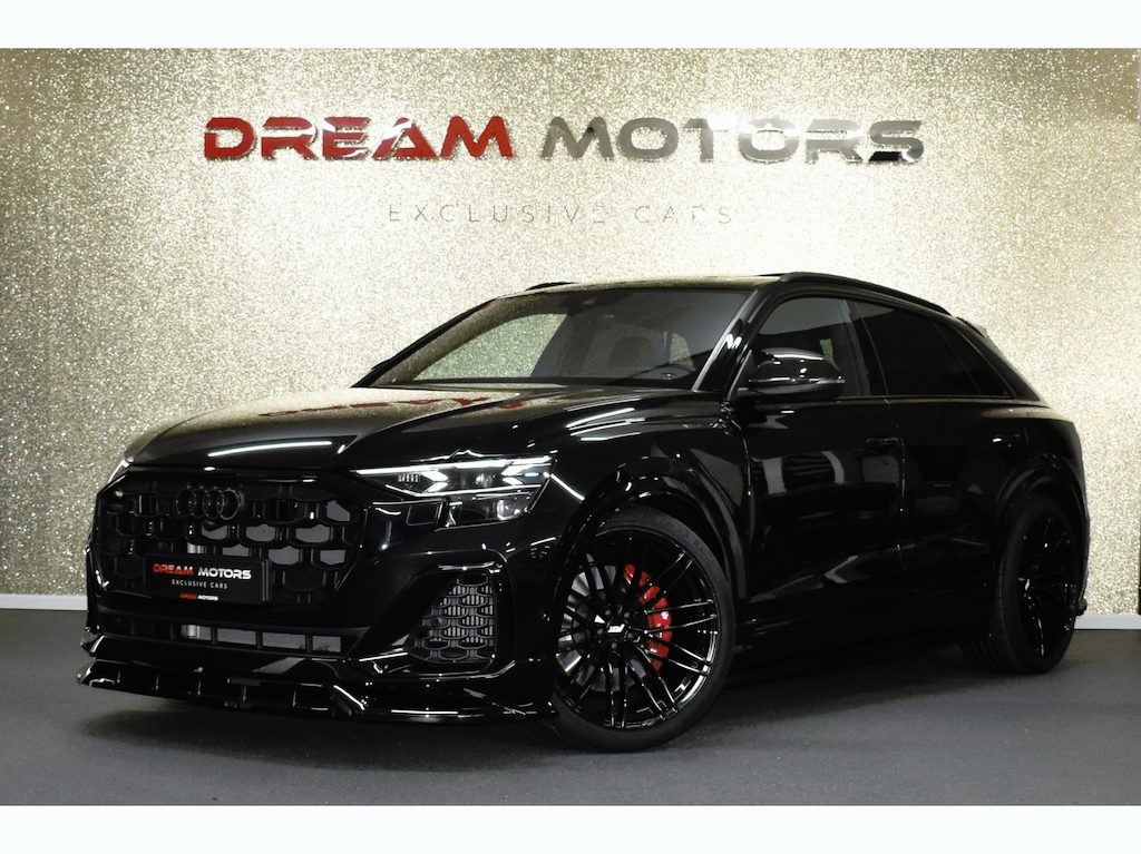 Audi Q8 60 TFSI e Quattro S-Line Competition 490pk | AKRAPOVIC | ACHTERASBESTURING
