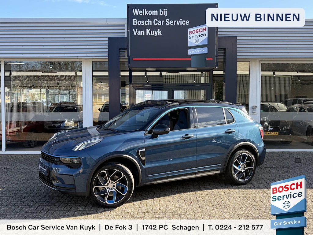 Lynk & Co 01 1.5 / Zwarte-Dakhemel / Automaat / NL-Auto / Dealer-Onderhouden / 262 PK / Open-Panodak / Adaptieve Cruise-Control Stop&Go / Stoelverwarming / Infinity Premium Audio / 360°-Camera / Elektr.-Stoelen met Geheugen / Dodehoek-Detectie / Draadloze-Telefoonlader / Elektr.-Achterklep / Keyless / LED / Apple-Carplay & Android-Auto / Climate-Control / Navi / DAB Radio-Bluetooth / PDC V+A / 20'' LMV / Trekhaak & Black Pakket Optioneel / ENZ.