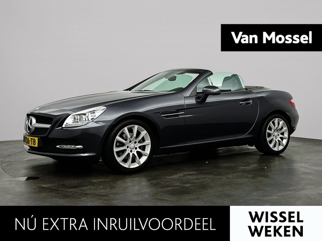 Mercedes-Benz SLK 200 | Stoelverwarming | Hard-top | Air-Scarf | Leder | Parkeersensoren | Lichtmetalen Velgen |