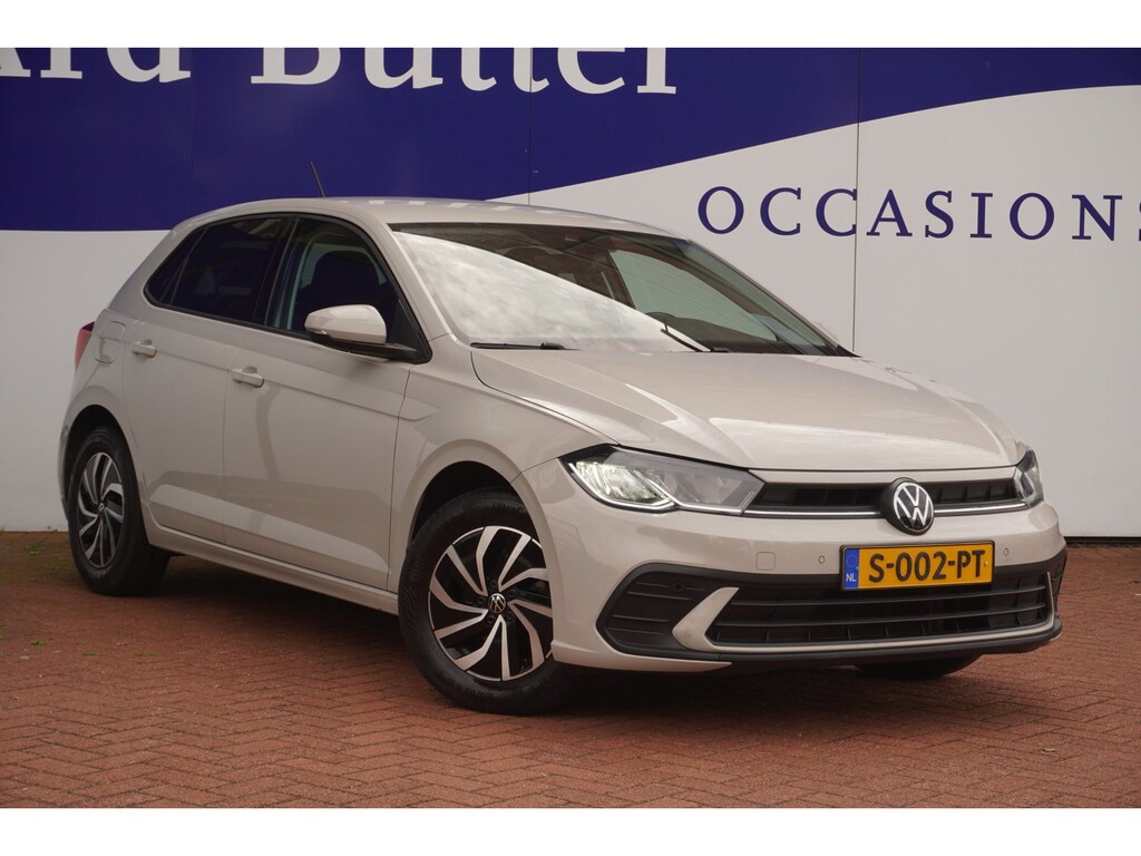 Volkswagen Polo 1.0 TSI Life+led+Vitrual+Navigatie+Parkeer-Hulp+Privacy-Glass+4-Elek-ramen = TOP KLEUR !!