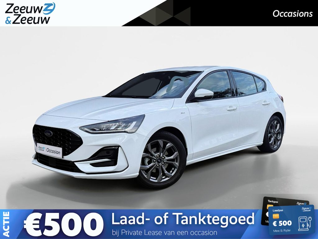 Ford Focus 1.0 EcoBoost Hybrid ST Line | NL-Auto | Dealer Onderhouden | Navigatie | Apple/Android Auto | Parkeersensoren | 12 maanden garantie! |