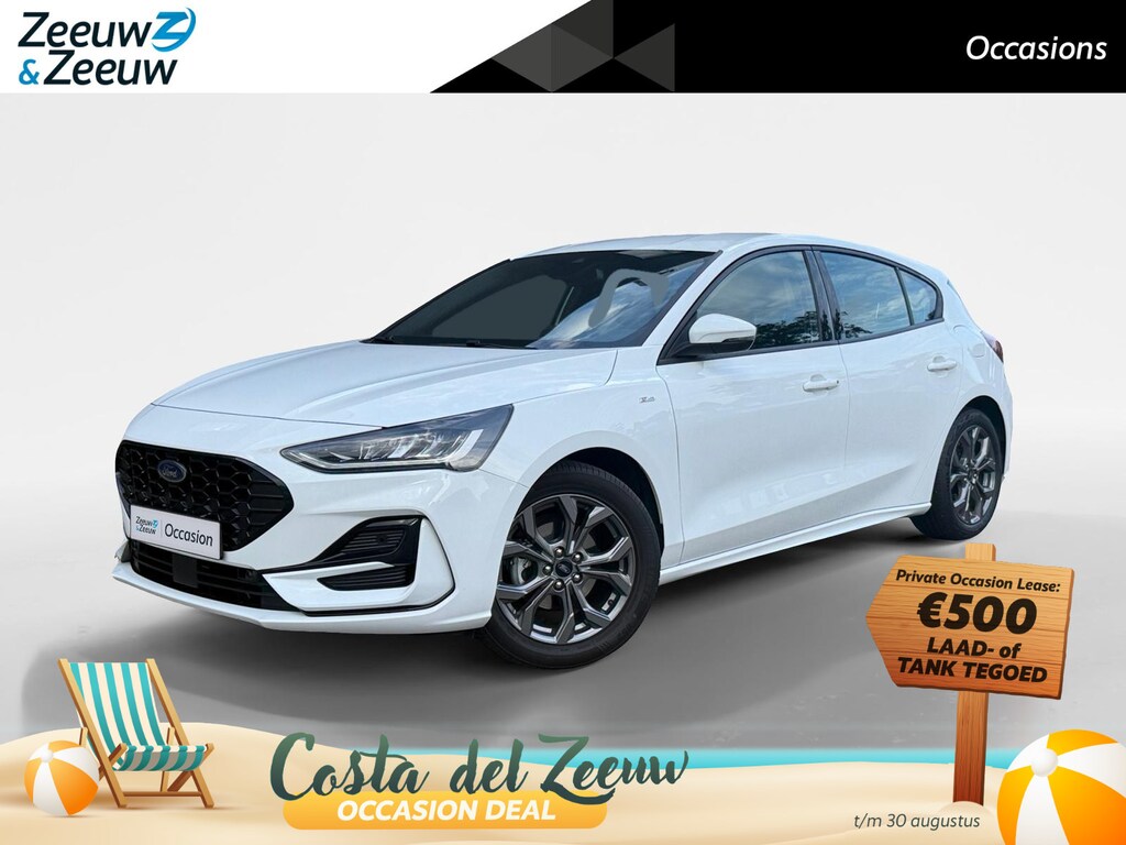 Ford Focus 1.0 EcoBoost Hybrid ST Line | NL-Auto | Dealer Onderhouden | Navigatie | Apple/Android Auto | Parkeersensoren | 12 maanden garantie! |