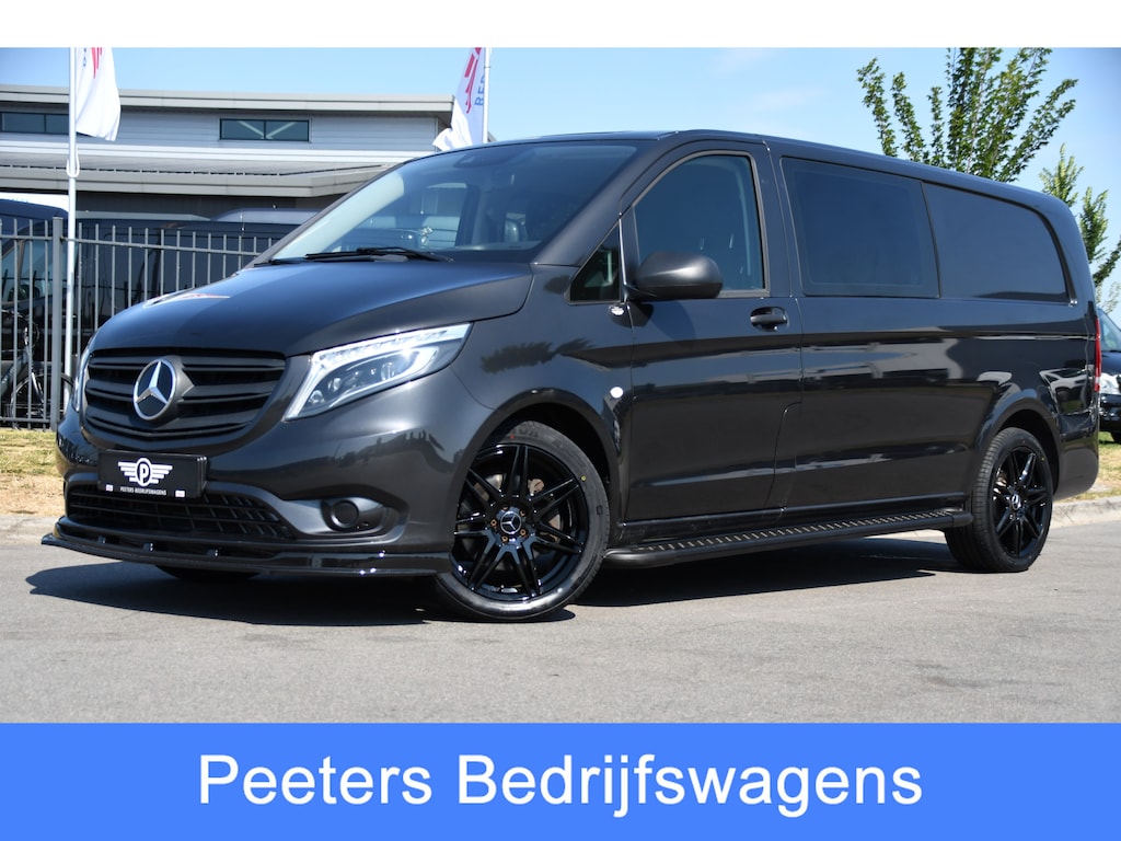 Mercedes-Benz Vito 124 CDI L3 DC PB Edition Camera, Cruise, Carplay, Stoelverwarming, 237pk, Automaat, Multimedia, Trekhaak, Uniek!