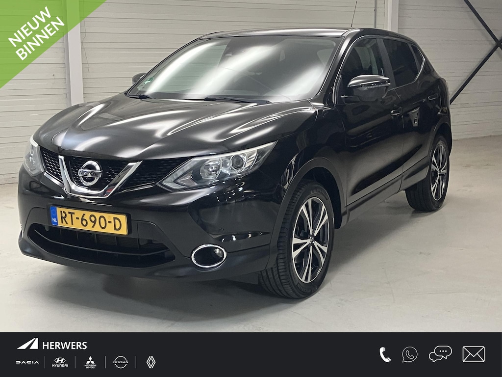 Nissan Qashqai 1.2 N-Vision / Dealer Onderhouden / Navigatie / 360 Graden Camera / Climate Control / Cruise Control