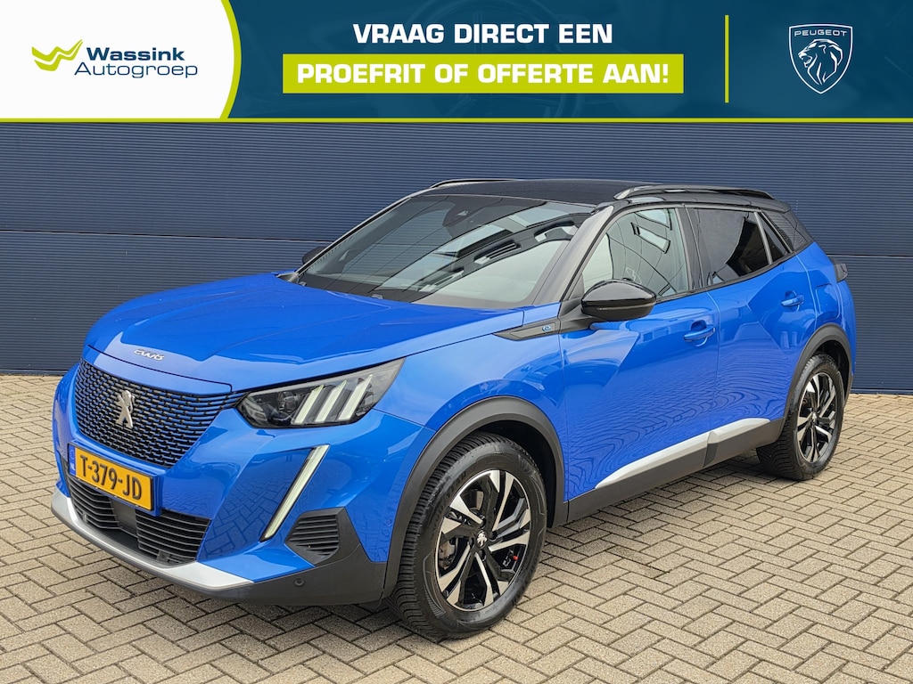 Peugeot e-2008 EV GT 50 kWh | SOH 99% | Adaptive Cruise Control | Camera | Navigatie | Drive Assist | Apple Carplay/Android Auto