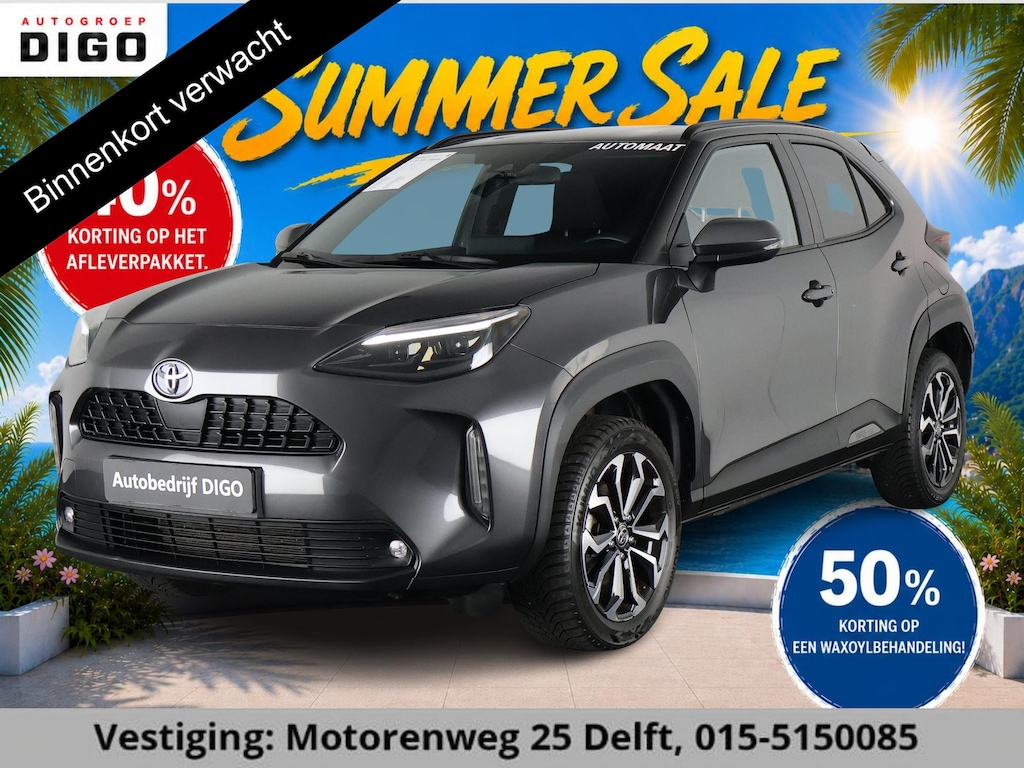 Toyota Yaris Cross 1.5 HYBRID DYNAMIC AUT.GARANTIE TOT 3-2033* NAVIGATIE. APPLE CARPLAY.  Stoelverwarming | Apple Carplay & AndroidAUTO | Camera |