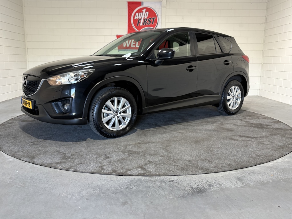 Mazda CX-5 2.0 TS+ Lease Pack 2WD, 1e eigenaar, Cruise, Clima, Navi, Trekhaak, 17 lm all season, Blue tooth, Prijs incl. nwe apk, beurt en 3 mnd garantie