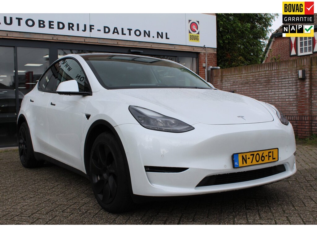 Tesla Model Y Long Range AWD 75 kWh SOH 93,2 % 1e EIG / AUTOPILOT / LEER / PANODAK