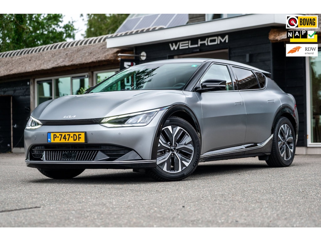 Kia EV6 Plus 77.4 kWh Soh 100% I Trekhaak I Vol Leder I Adaptive Cruise I Meridian I Driving Assist I Moonscape I BTW Auto