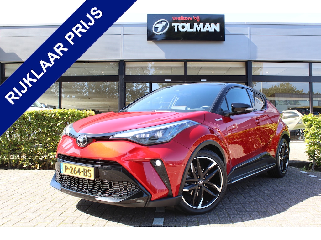 Toyota C-HR / C-HR+ 2.0 Hybrid GR-Sport Bi-Tone | Rijklaar | Afn. trekhaak  | Allseason | Apple/Android | Navi | JBL | Treeplanken | Clima | Adap.Cruise