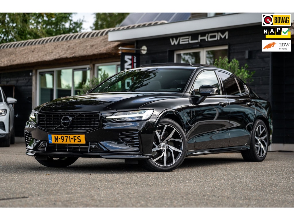 Volvo S60 2.0 Recharge T6 AWD R-Design Panoramadak I Camera I Memory I Leder I Adaptive Cruise I Pilot Assist