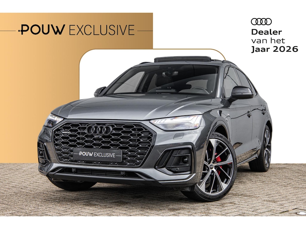 Audi Q5 Sportback 55 TFSIe 367pk quattro S edition | Luchtvering | Trekhaak | Panoramadak