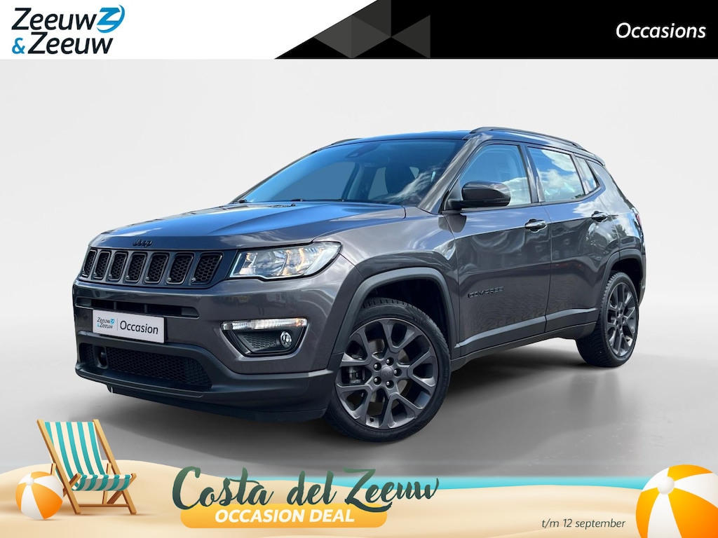 Jeep Compass 1.3T Night Eagle Liberty Edition | Trekhaak | Pakeer Camera | Cruise Control | Climate Control | Apple/Android Carplay |
