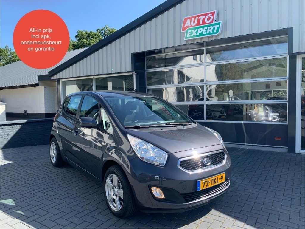 Kia Venga 1.6 CVVT Comfort Pack, Automaat, Airco, Cruise control, Trekhaak, All-in prijs incl beurt en apk!