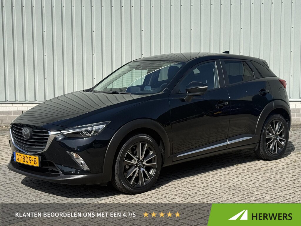 Mazda CX-3 2.0 SkyActiv-G 120 GT-M / Dodehoekdetectie / Navigatie / Achteruitrijcamera / Bose Audio / Stoelverwarming / Climate Control / Head-up Display / Keyless entry&start /