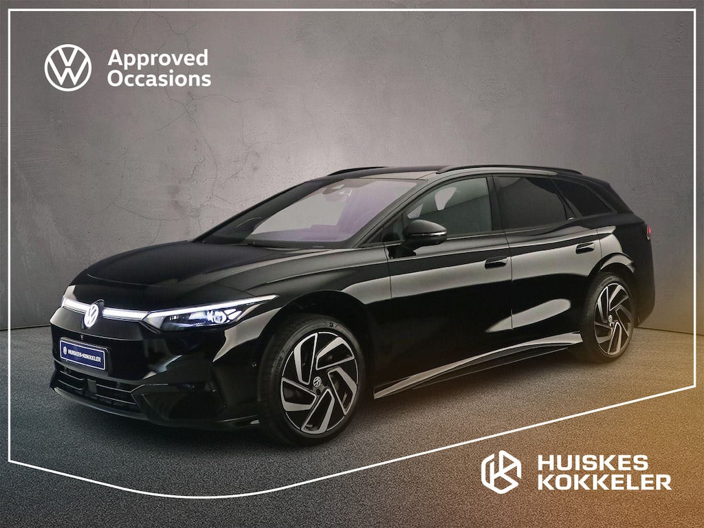Volkswagen ID.7 Tourer Pro S Limited Edition 86 kWh 286pk Automaat, Trekhaak, Panoramadak, Harman Kardon, Adaptive cruise control, 360 camera, Stoelverwarming, Stuurverwarming, Head-up display, Dodehoeksensoren, Navigatie, App-connect