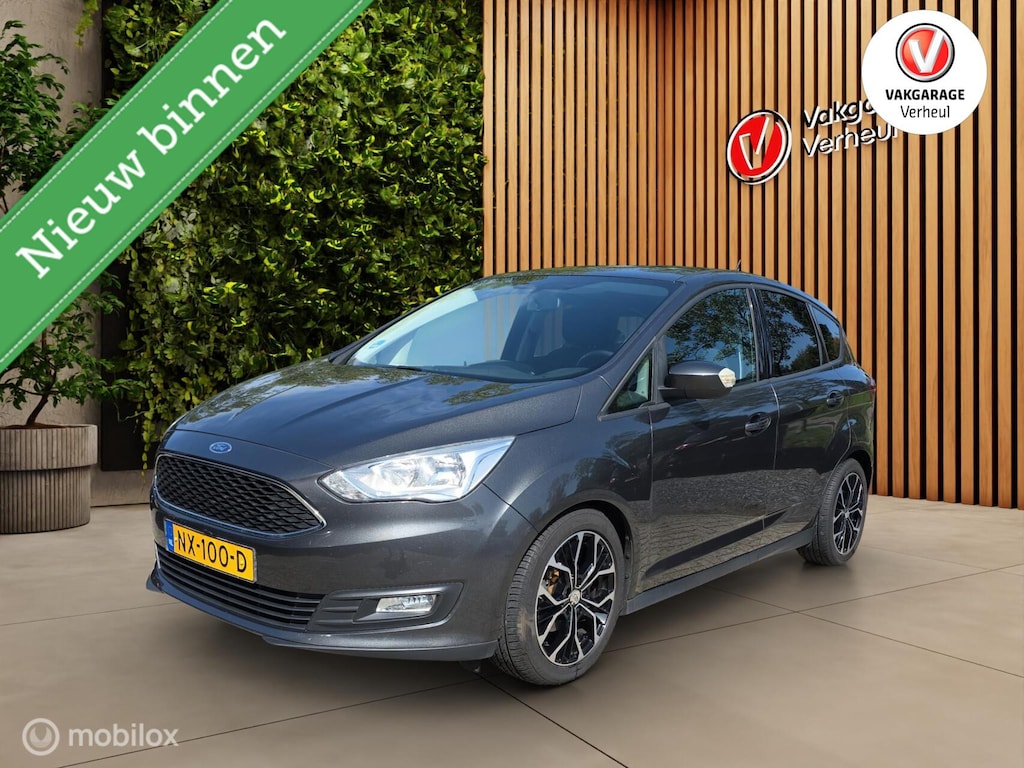 Ford C-Max 1.0 Titanium ✅NAP ✅Carplay ✅Cruise ✅Parkeersensoren