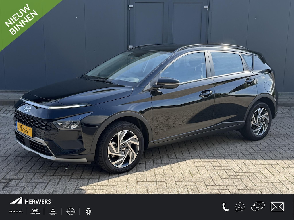 Hyundai Bayon 1.0 T-GDI Comfort Automaat / Apple Carplay / Navigatie / Achteruitrijcamera / Airco / Cruise Control / Parkeersensoren Achter / NAP Logisch