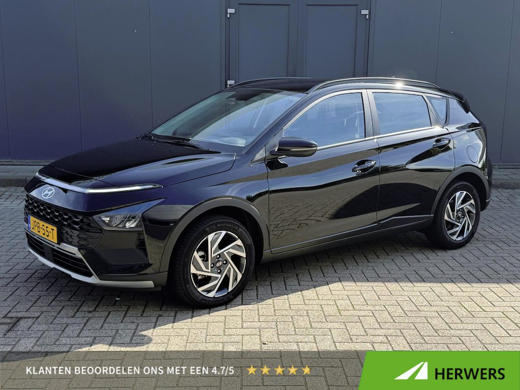 Hyundai Bayon 1.0 T-GDI Comfort Automaat / Apple Carplay / Navigatie / Achteruitrijcamera / Airco / Cruise Control / Parkeersensoren Achter / NAP Logisch