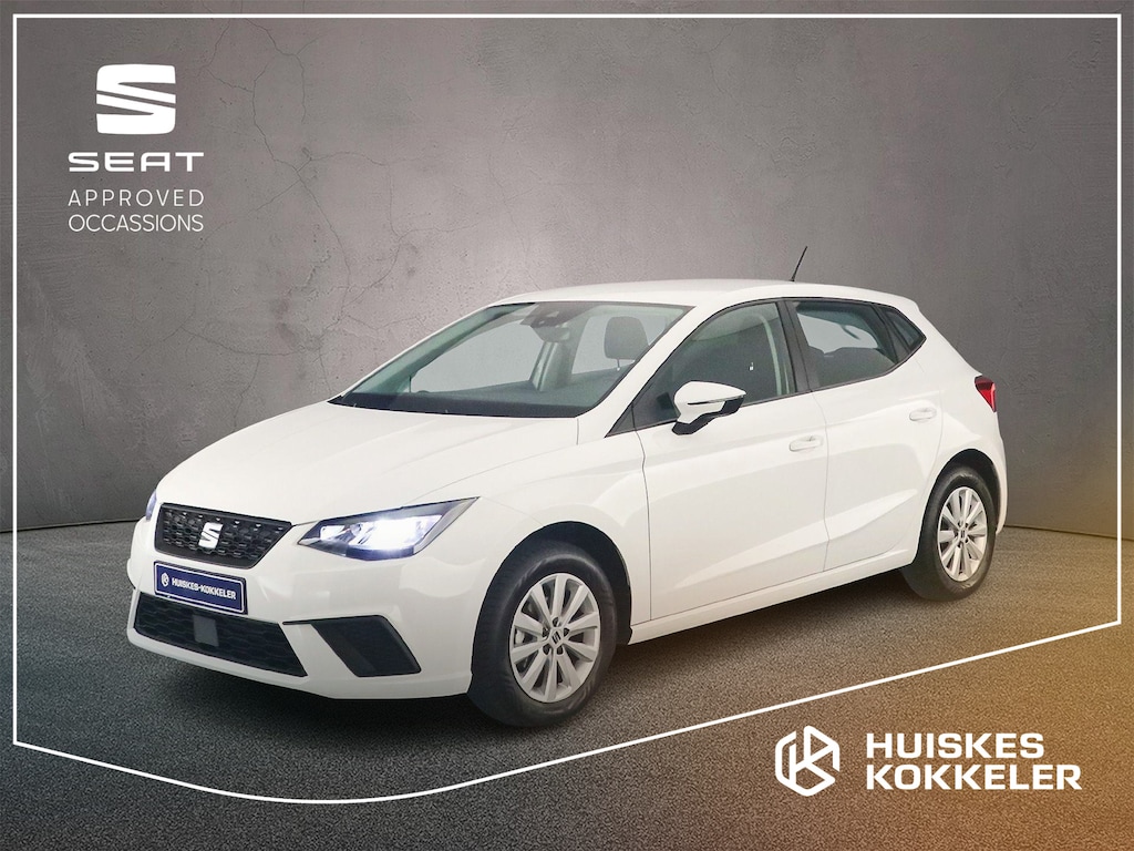 SEAT Ibiza 1.0 EcoTSI Style Plus 95pk, Cruise control, Parkeersensor achter, App-connect, Airco, LED koplampen, DAB-radio, Bluetooth