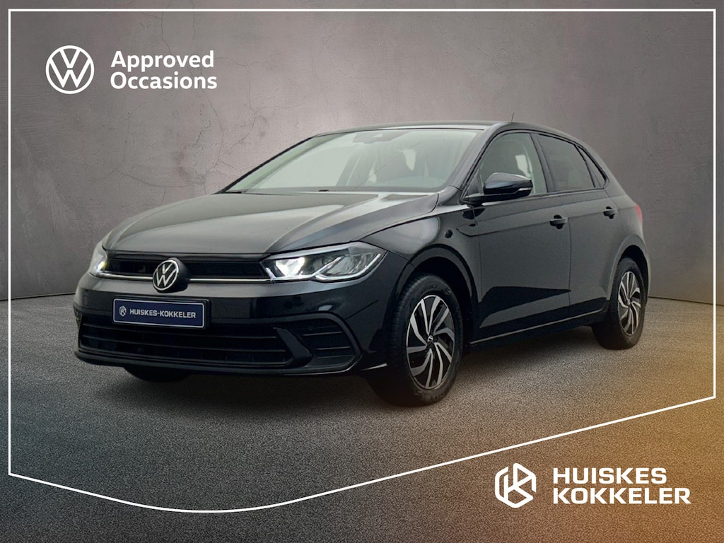 Volkswagen Polo 1.0 TSI Life Edition 95pk DSG Automaat, Adaptive cruise control, Achteruitrijcamera, parkeersensor achter, Airco, App-connect, DAB-radio, LED koplampen, Bluetooth