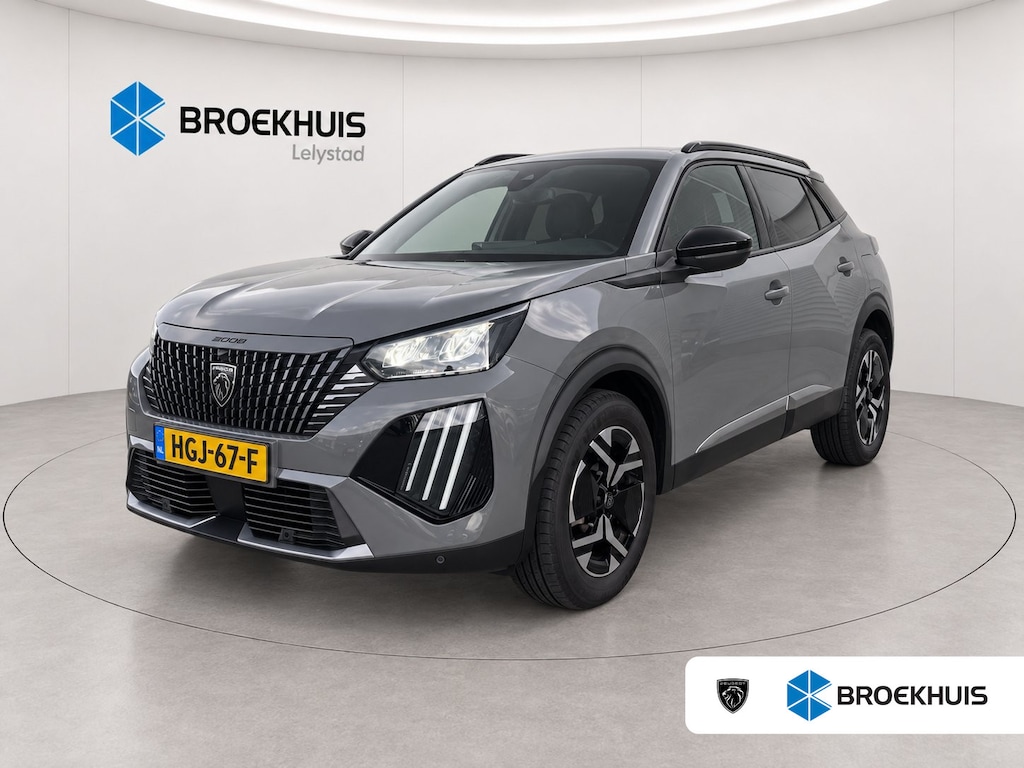 Peugeot 2008 1.2 PURETECH 100PK ALLURE PACK / NAVI / LEDER / CLIMA / LED / PDC / 17" LMV / CAMERA / APPLE CARPLAY / 1E EIGENAAR / NIEUWSTAAT !!