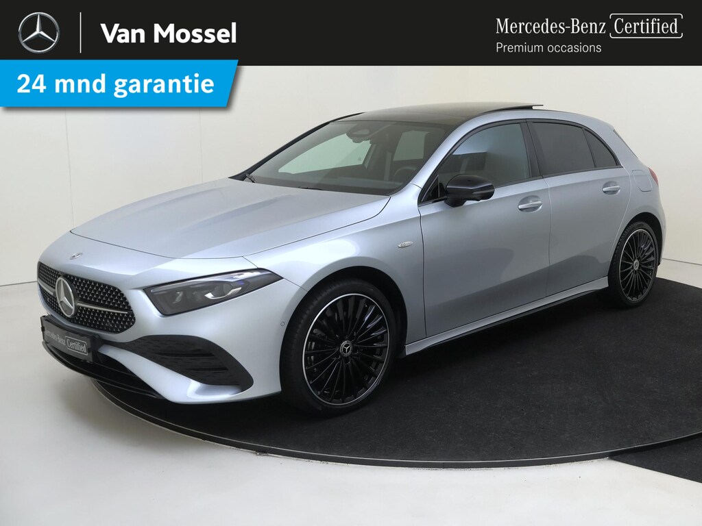 Mercedes-Benz A-klasse 250 e Business Solution AMG Panoramadak / Head-up / Memory Seats / 360 Camera / 19'' Multispaak /