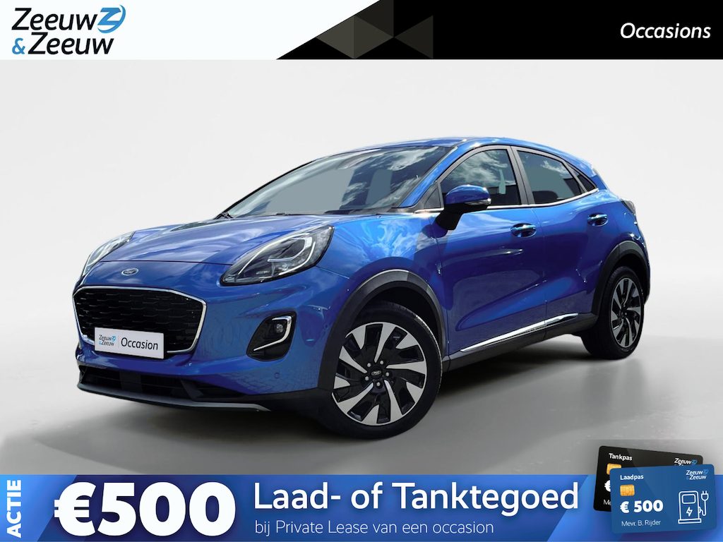 Ford Puma 1.0 EcoBoost Hybrid Titanium |Automaat|Winterpack| Driver Assistance Pack| Trekhaak| 12 maanden Bovag Garantie|
