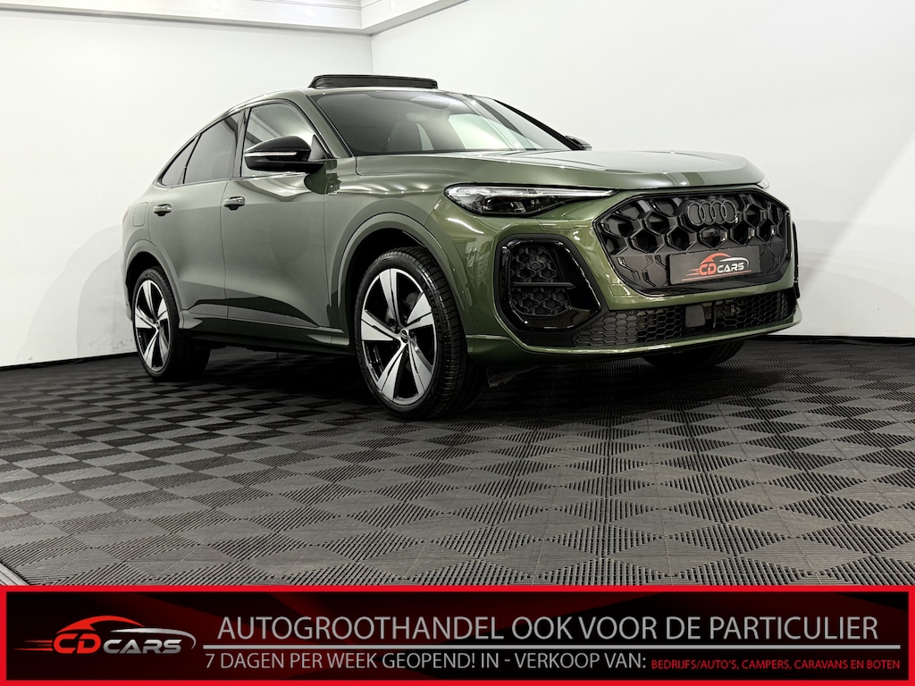 Audi Q5 Sportback 2.0 TFSI e-hybrid quattro S edition Sportback Panoramadak, 360 Camera, Keyless start, S-line, Cruise control adaptief, Elektrische achterklep, Verstelbare stoelen