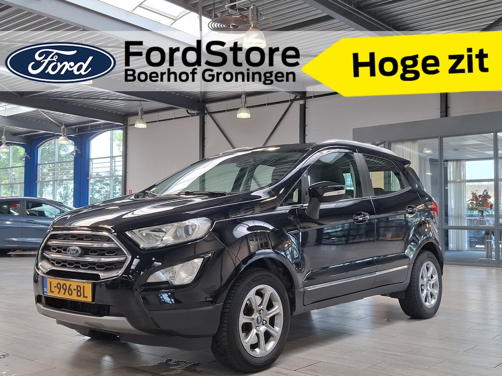 Ford EcoSport EcoBoost 100 pk Titanium | Navi | Clima | Cruise | Parkeersens. | Apple Carplay | 16" LMV