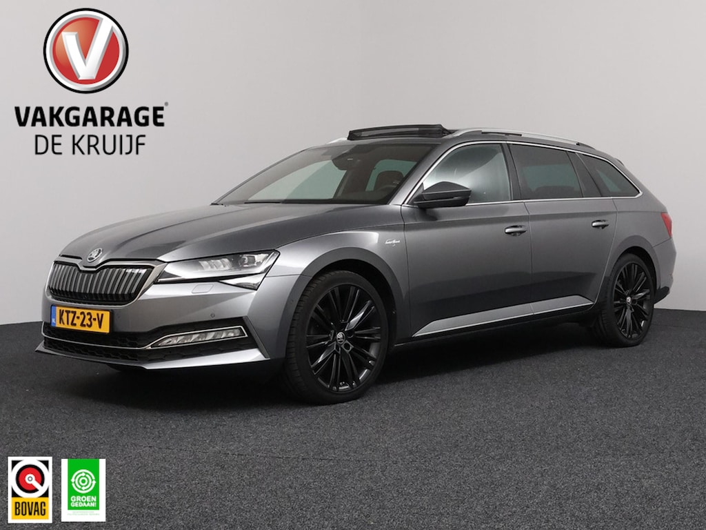 Skoda Superb Combi 1.4 TSI iV Sportline Business Laurin & Klement | BOMVOL! | Panoramadak | Trekhaak | Lederen Bekleding!!