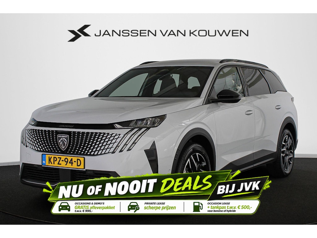 Peugeot 5008 1.2 Hybrid 145 Allure 7p Stoel-Stuurverwarming 360 Camera Navigatie