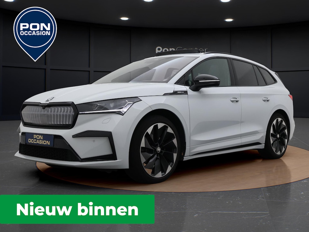 Skoda Enyaq 60 Sportline | Pano dak | CANTON | Stoelverwarming v+a | Elek Achterklep | Head Up Display | 21" | ACC |
