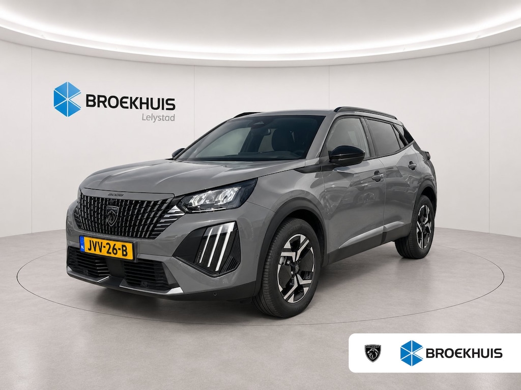 Peugeot 2008 1.2 HYBRID 145PK ALLURE AUTOMAAT / TOT 8 JAAR GARANTIE / NAVI / LEDER / CLIMA / LED / PDC / 17" LMV / KEYLESS / 360 CAMERA / CRUISECONTROL / 1E EIGENAAR / NIEUWSTAAT !!