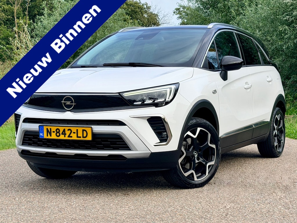 Opel Crossland 1.2 Turbo Ultimate Automaat Clima Navi Panodak Trekhaak Dealer Onderhouden Cruise Control