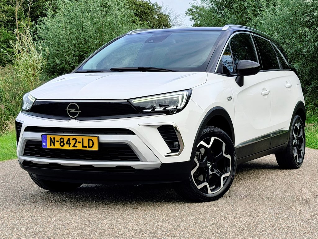 Opel Crossland 1.2 Turbo Ultimate Automaat Clima Navi Panodak Trekhaak Dealer Onderhouden Cruise Control