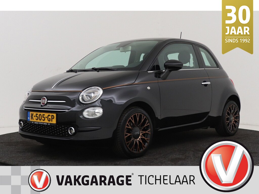 Fiat 500 1.2 Collezione | CarPlay | Panoramadak | 80000 KM !!! | Cruise control | Climate control | Parkeersensoren |